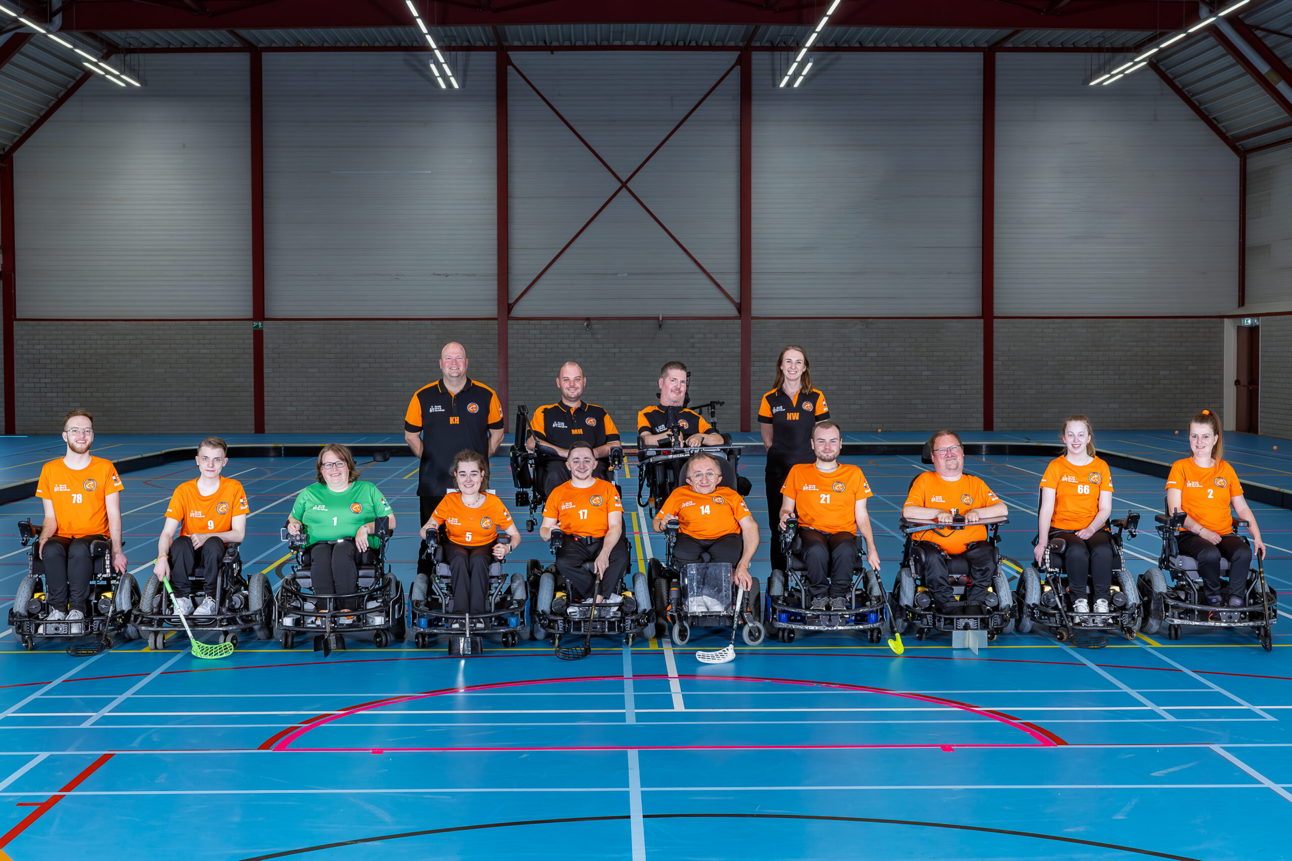 <strong>Nederlands Rolstoelhockeyteam gaat voor vijfde Europese titel!</strong>