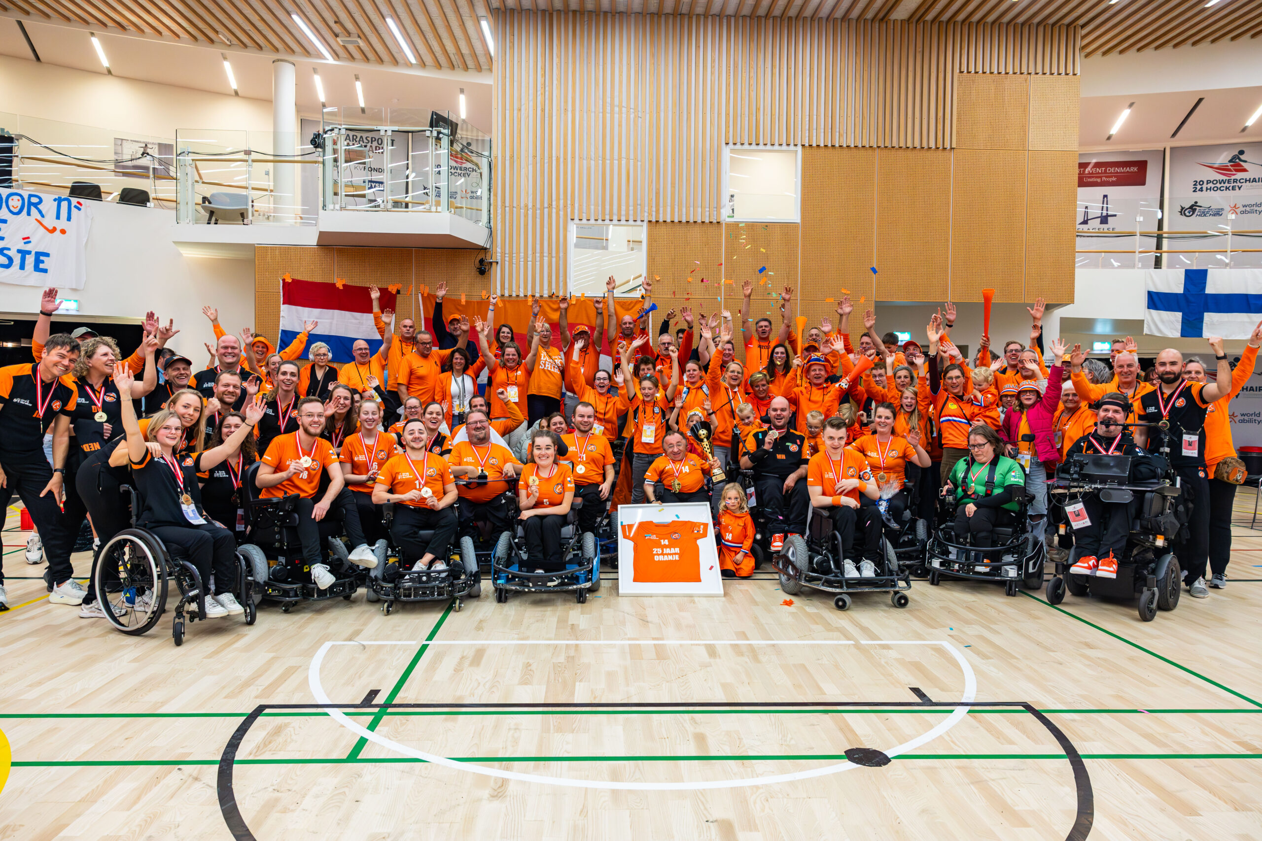 Team Powerchair Hockey NL kroont zich opnieuw tot Europees Kampioens!